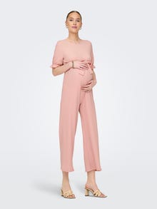 ONLY Mama jumpsuit -Dusty Pink - 15335892