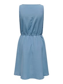 ONLY Robe courte Regular Fit Col rond -Coronet Blue - 15335966