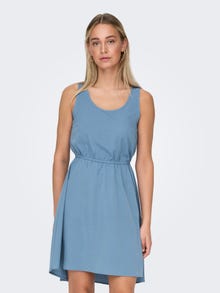 ONLY Short sleeved dress -Coronet Blue - 15335966