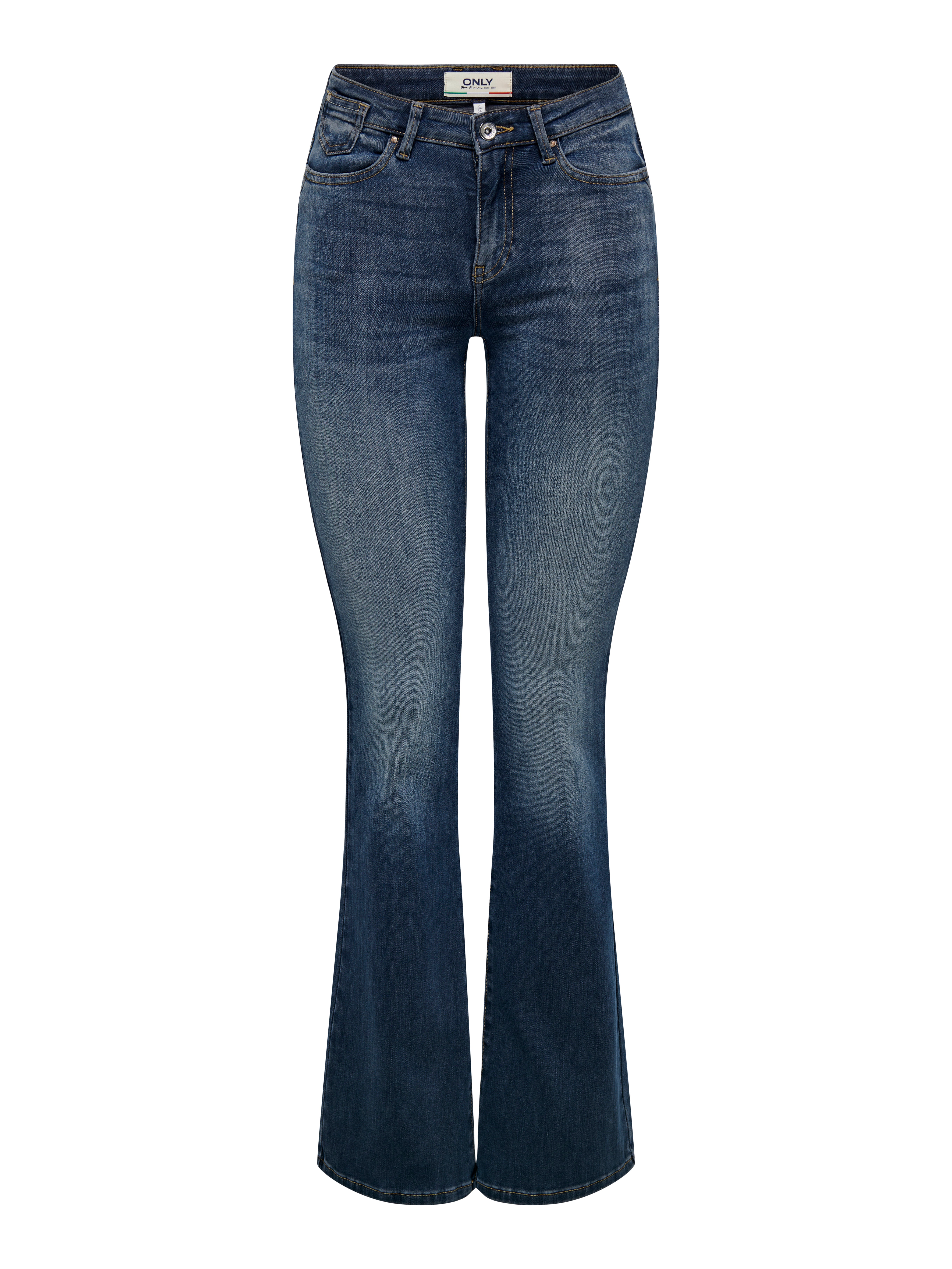 Thumbnail - Onlblush Mittlere Taille Ausgestellt Jeans