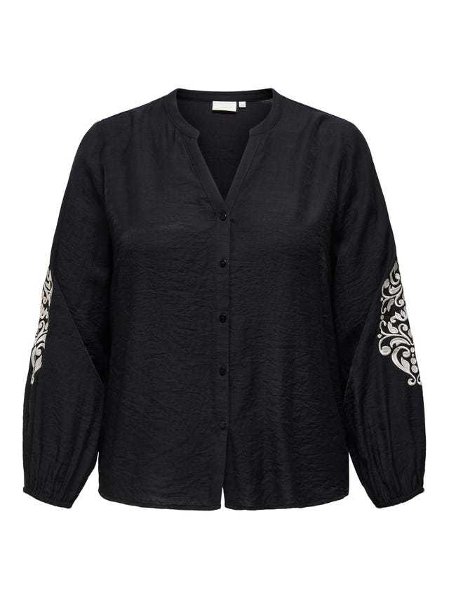 ONLY Regular fit Overhemd kraag Manchetten met elastiek Overhemd - 15336080