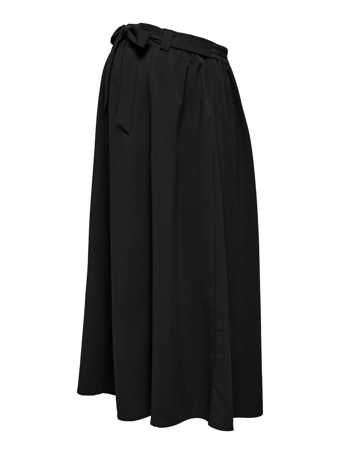 ONLY Mama maxi skirt -Black - 15336086