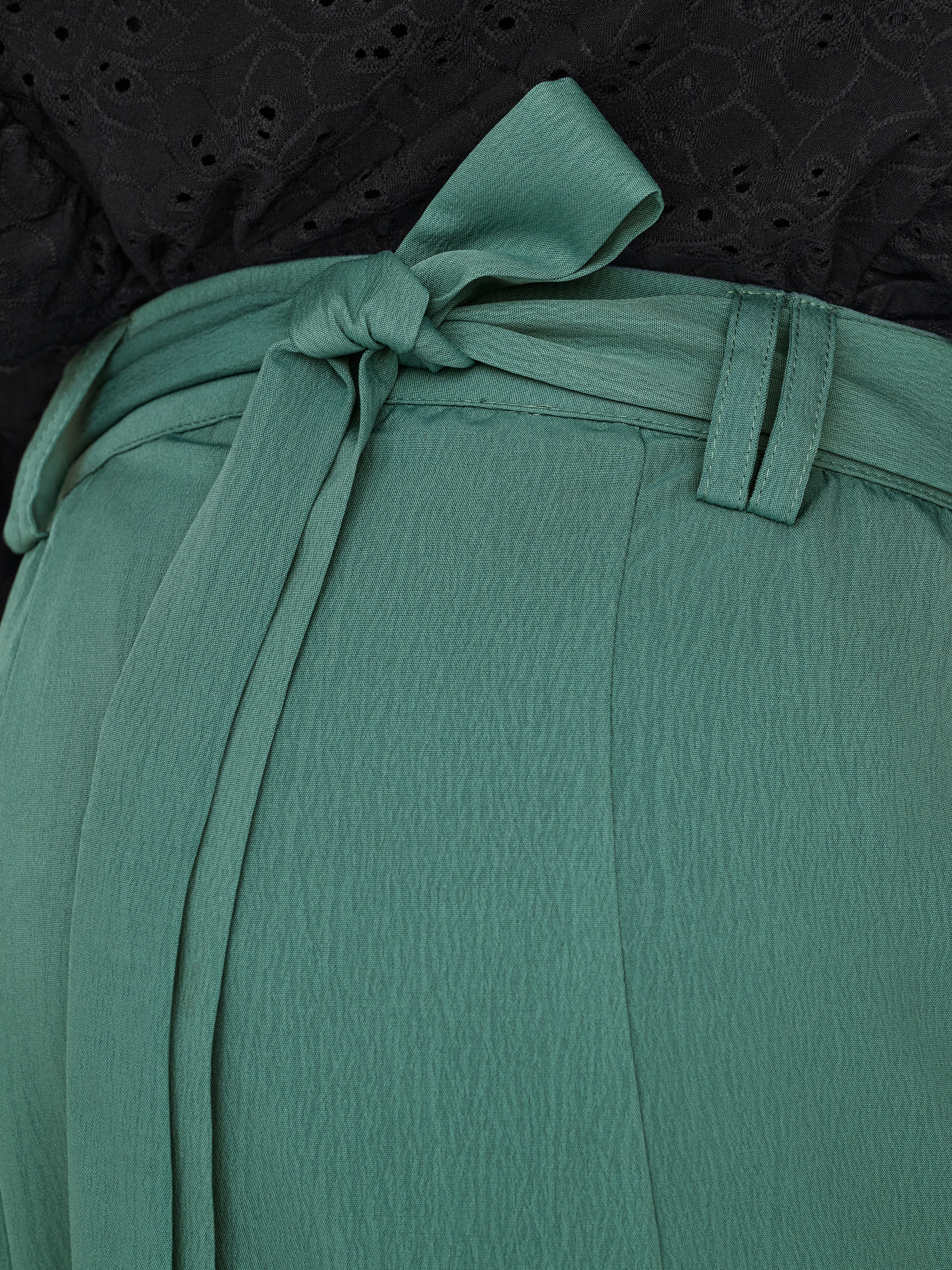 OLMELITE Normal geschnitten Hose | Dunkelgrün | ONLY® 