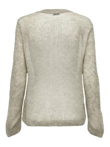 ONLY Normal passform O-ringning Pullover -Weathered Teak - 15336138