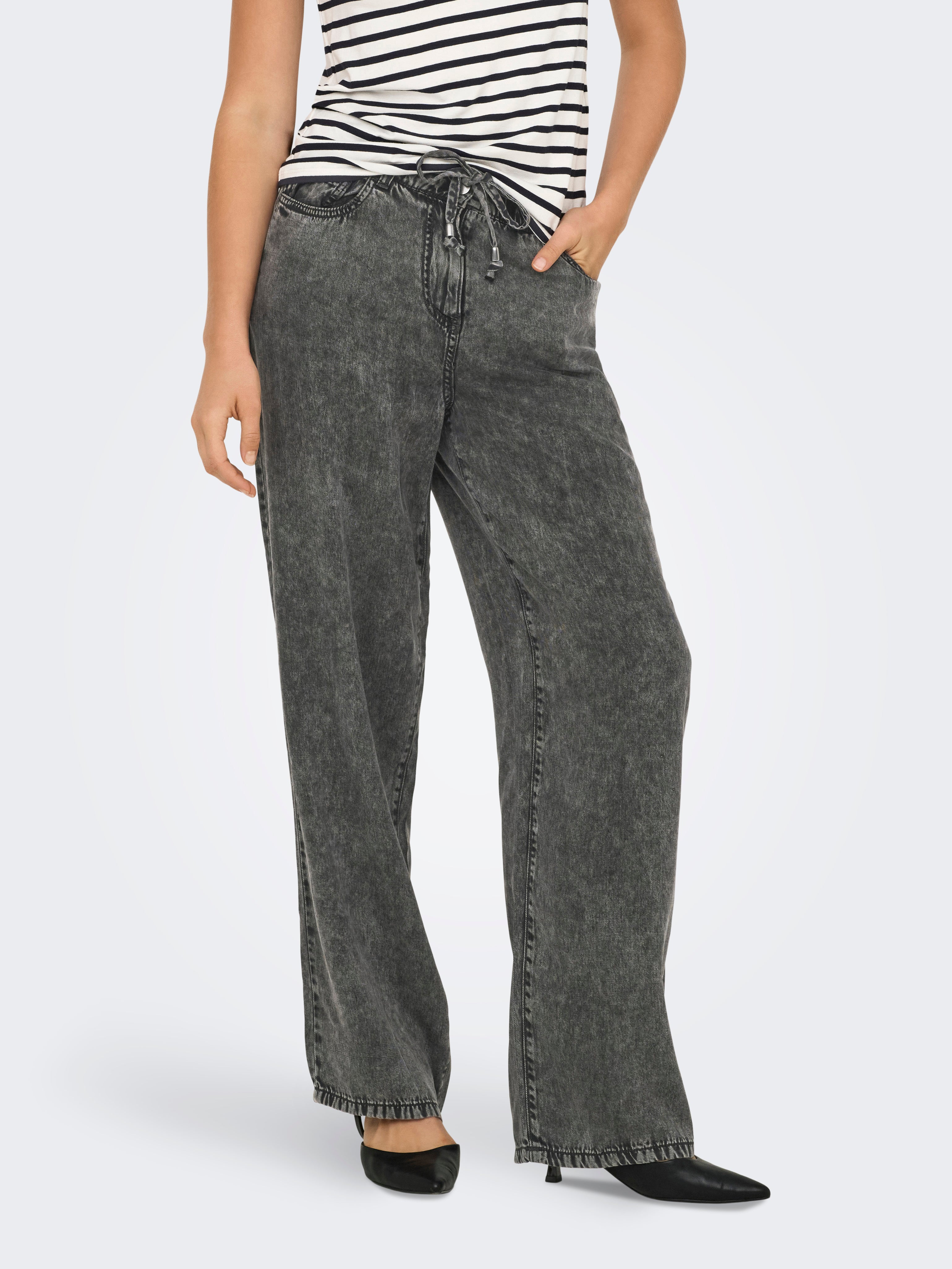 Onlkenya Locker Geschnitten Hose