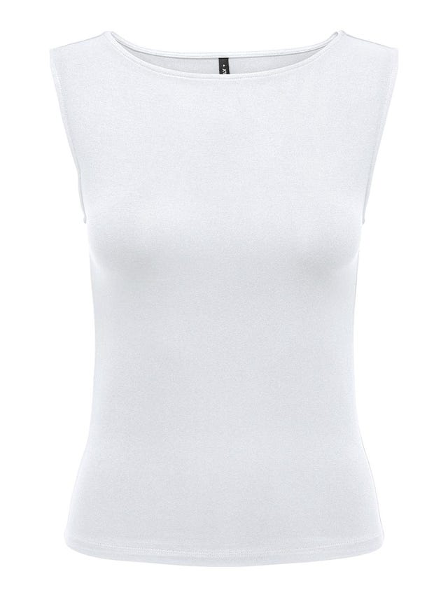 ONLY Regular Fit Boat neck Tank-Top - 15336196