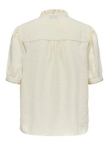 ONLY Camisas Corte regular Cuello de camisa Puños de encaje -Birch - 15336224