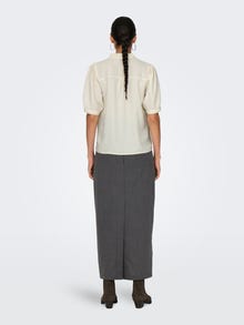 ONLY Regular Fit Shirt collar Lace cuffs Shirt -Birch - 15336224