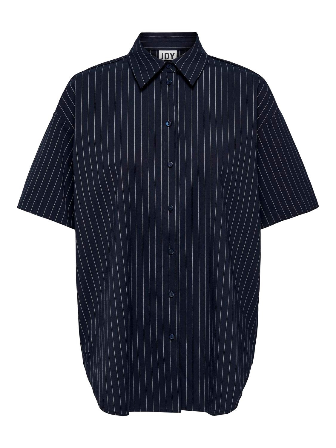 ONLY Krój regularny Kolnierz koszulowy Szerokie rekawy Koszula -Blue Graphite - 15336226