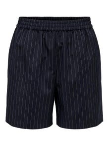 ONLY Loose fit Høy midje Shorts -Blue Graphite - 15336227
