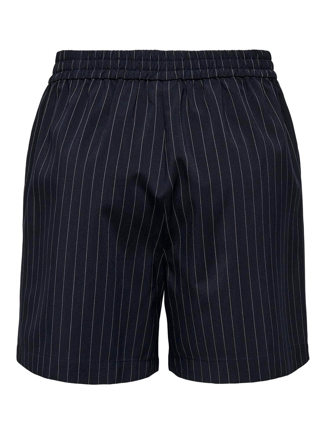 ONLY Shorts Corte loose Cintura alta -Blue Graphite - 15336227