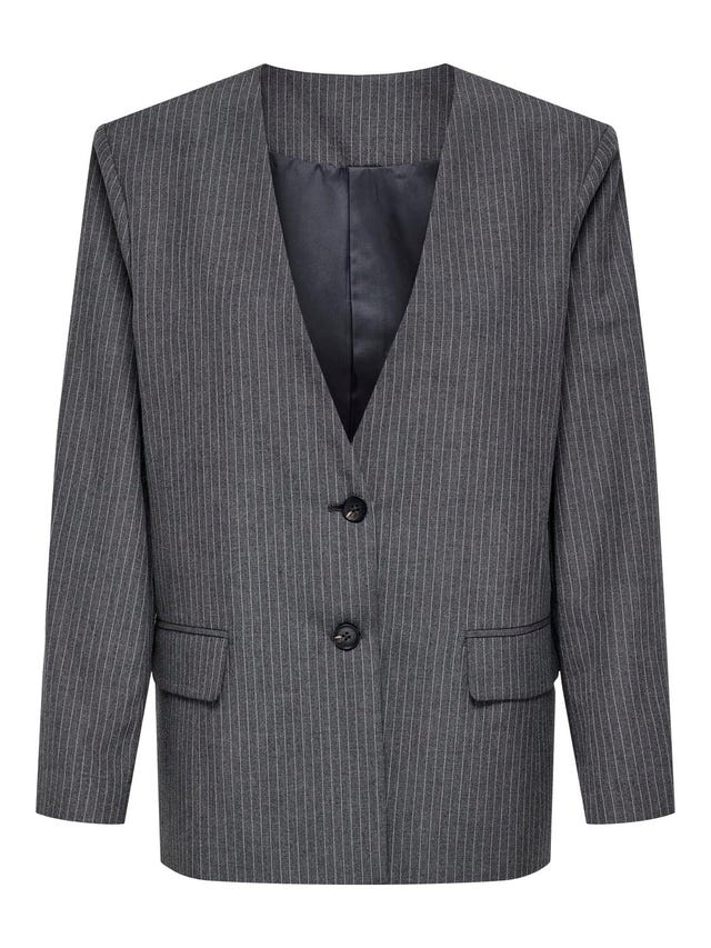 ONLY Blazers Standard Fit Col à revers - 15336281