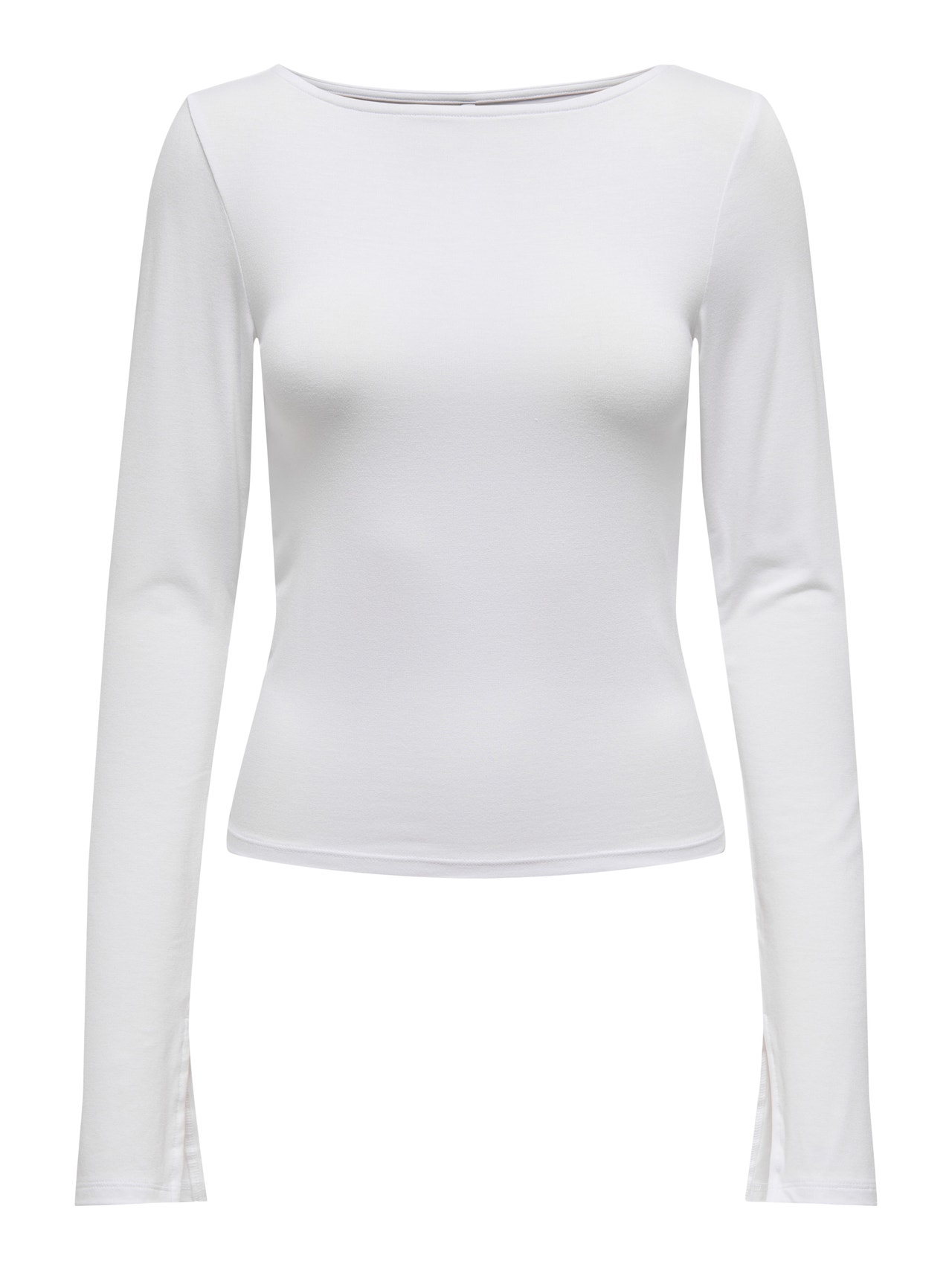 ONLY Regular fit Boothals Top -White - 15336321