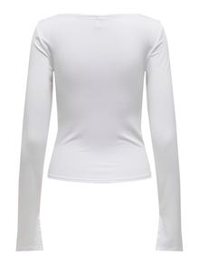 ONLY Tops Regular Fit Col bateau -White - 15336321