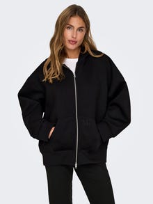 ONLY ONLTANVI Sweat Cardigan -Black - 15336422