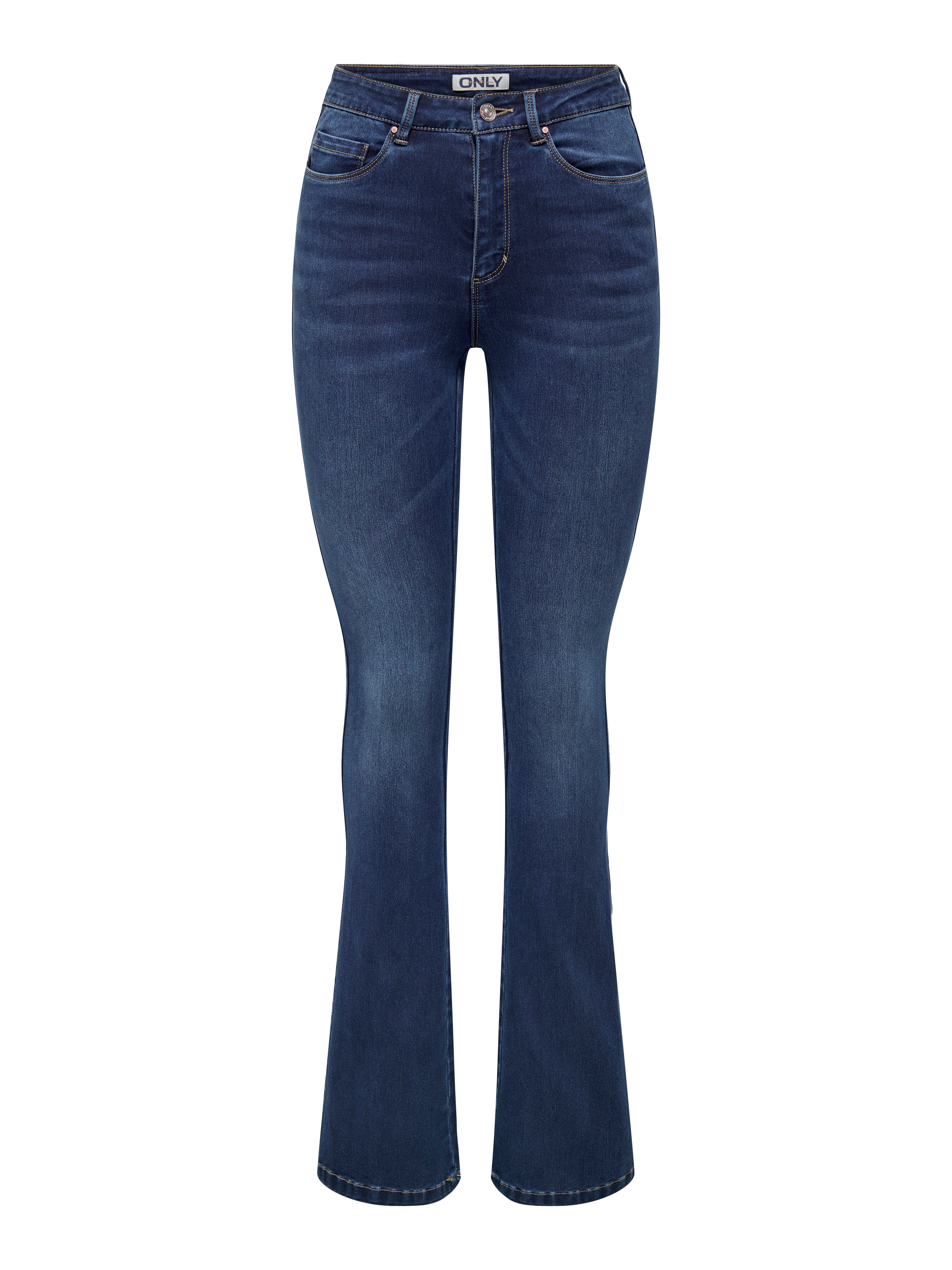 Thumbnail - Onlroyal Hohe Taille Ausgestellt Jeans