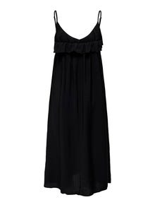 ONLY Loose fit midi dress -Black - 15336607