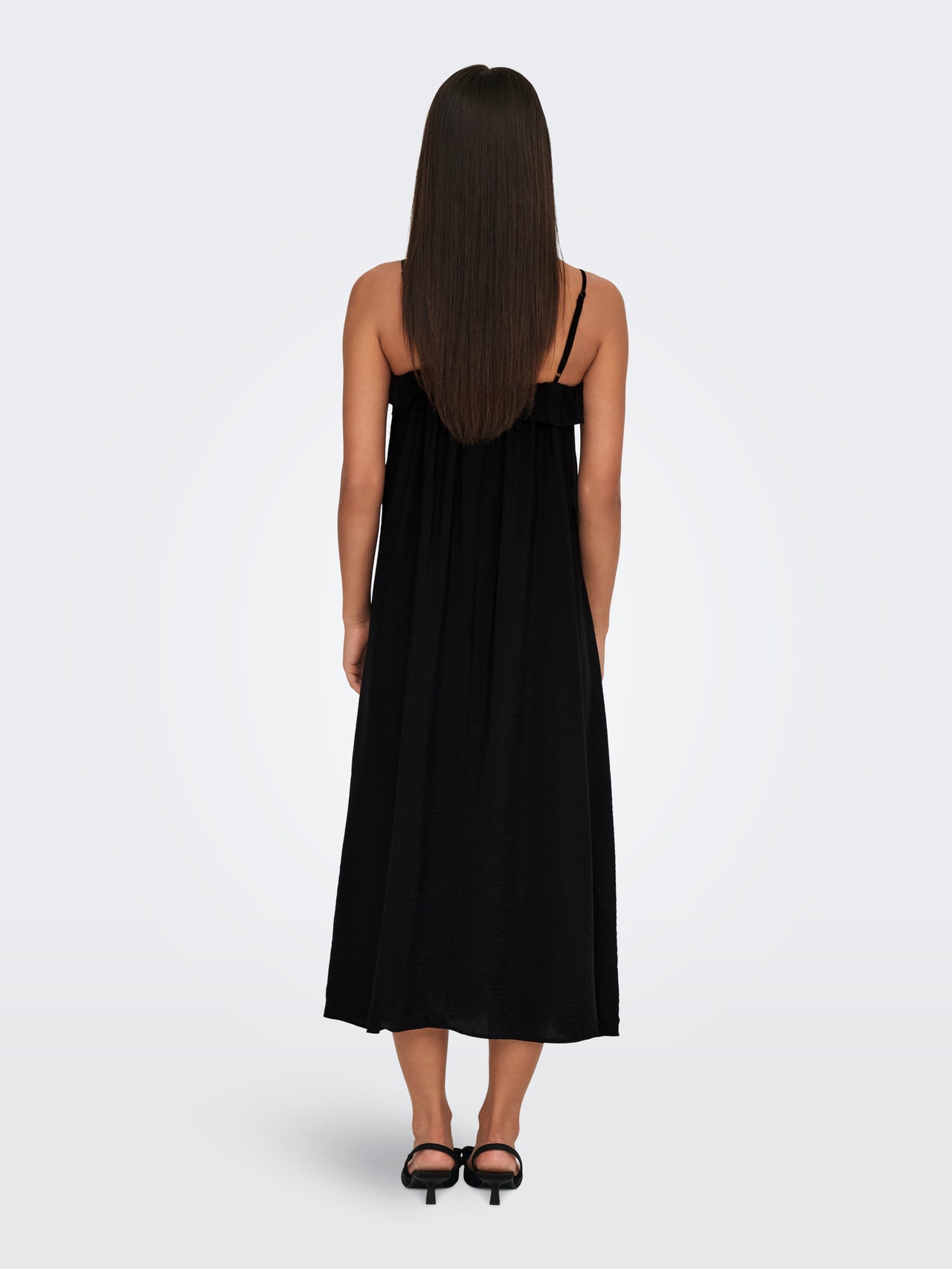 ONLY Robe longue Loose Fit Sans bretelles -Black - 15336607