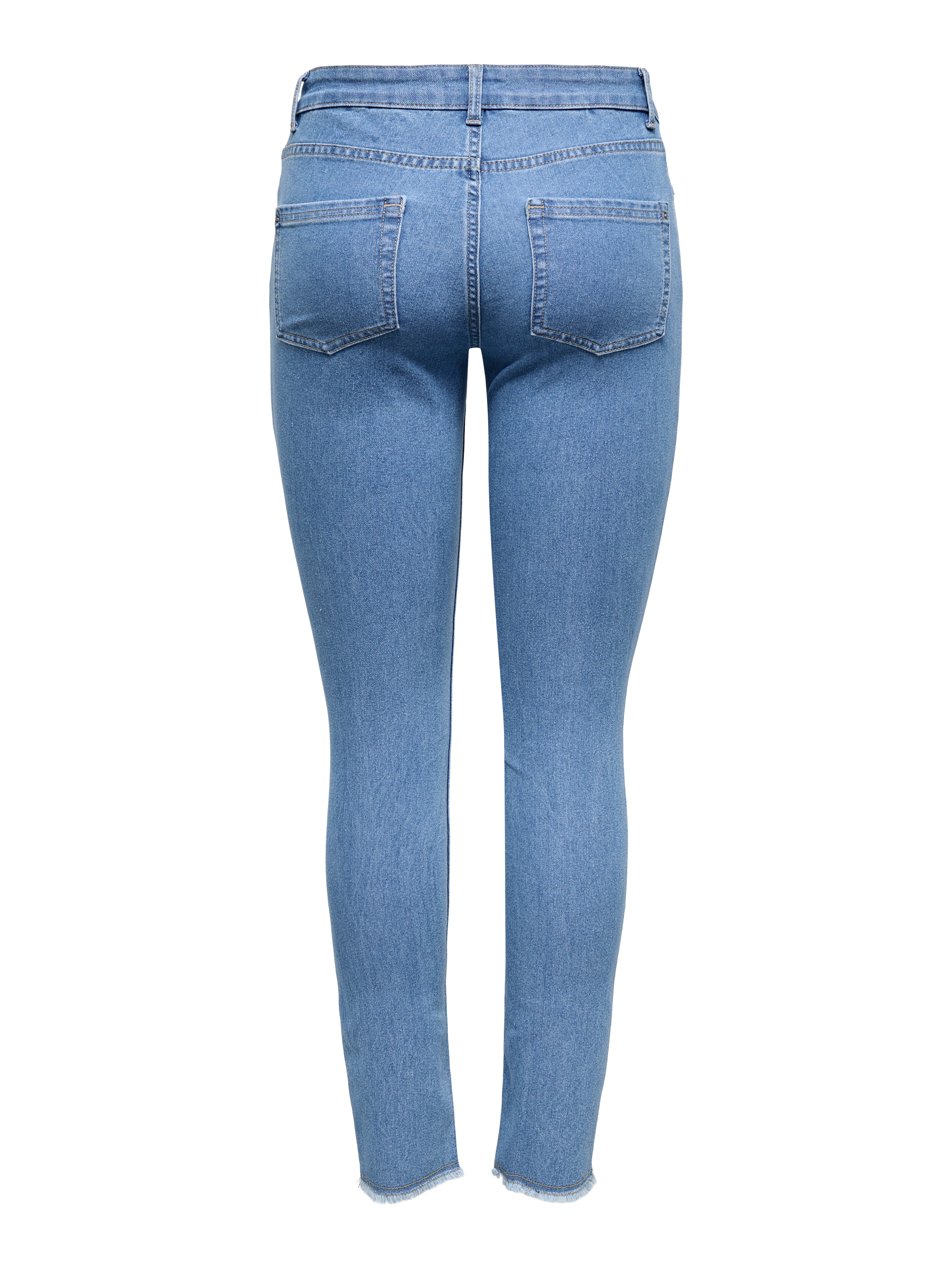Thumbnail - Onlhush Mittlere Taille Skinny Fit Jeans