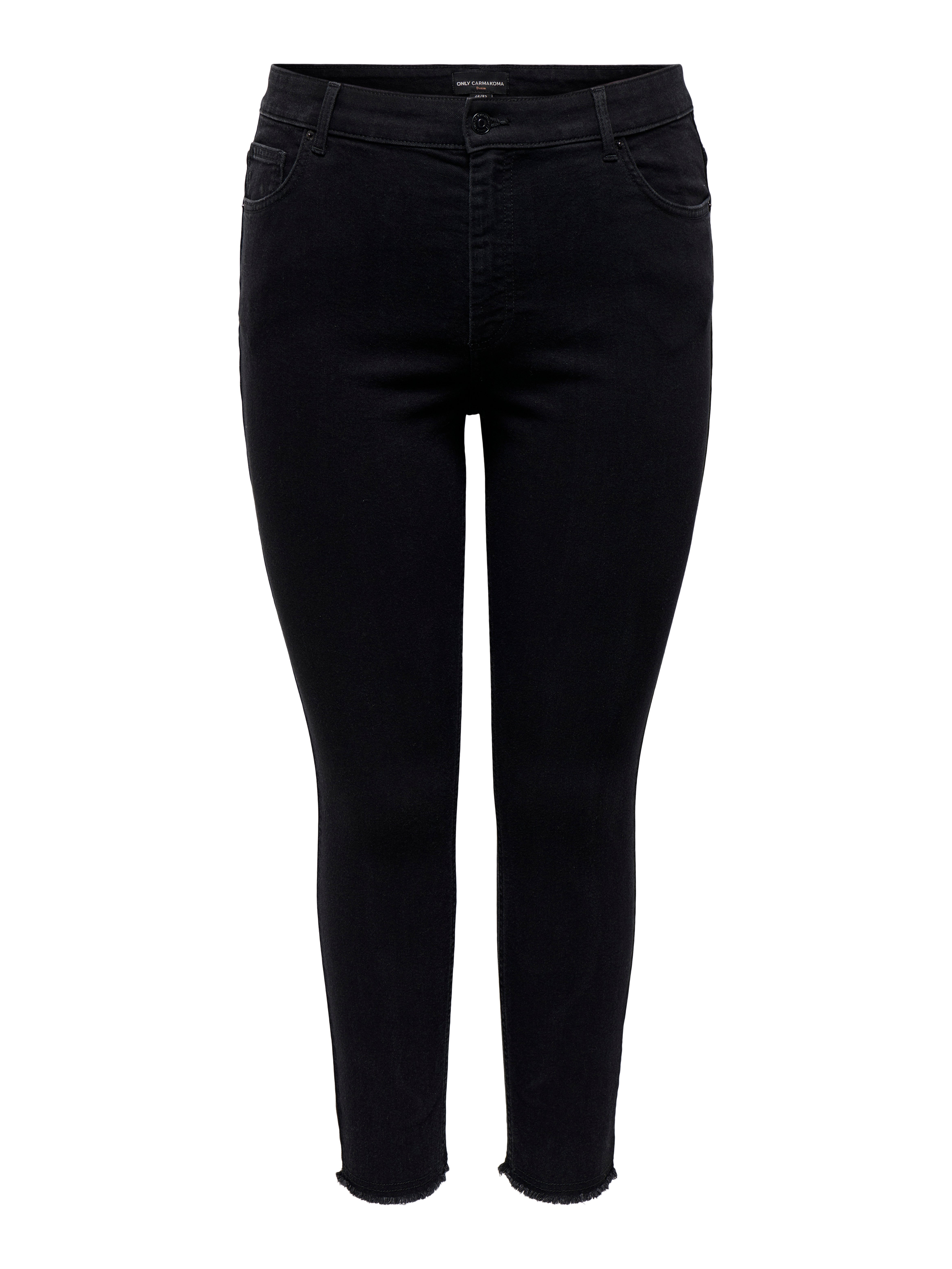 Carhush Mittlere Taille Skinny Fit Jeans