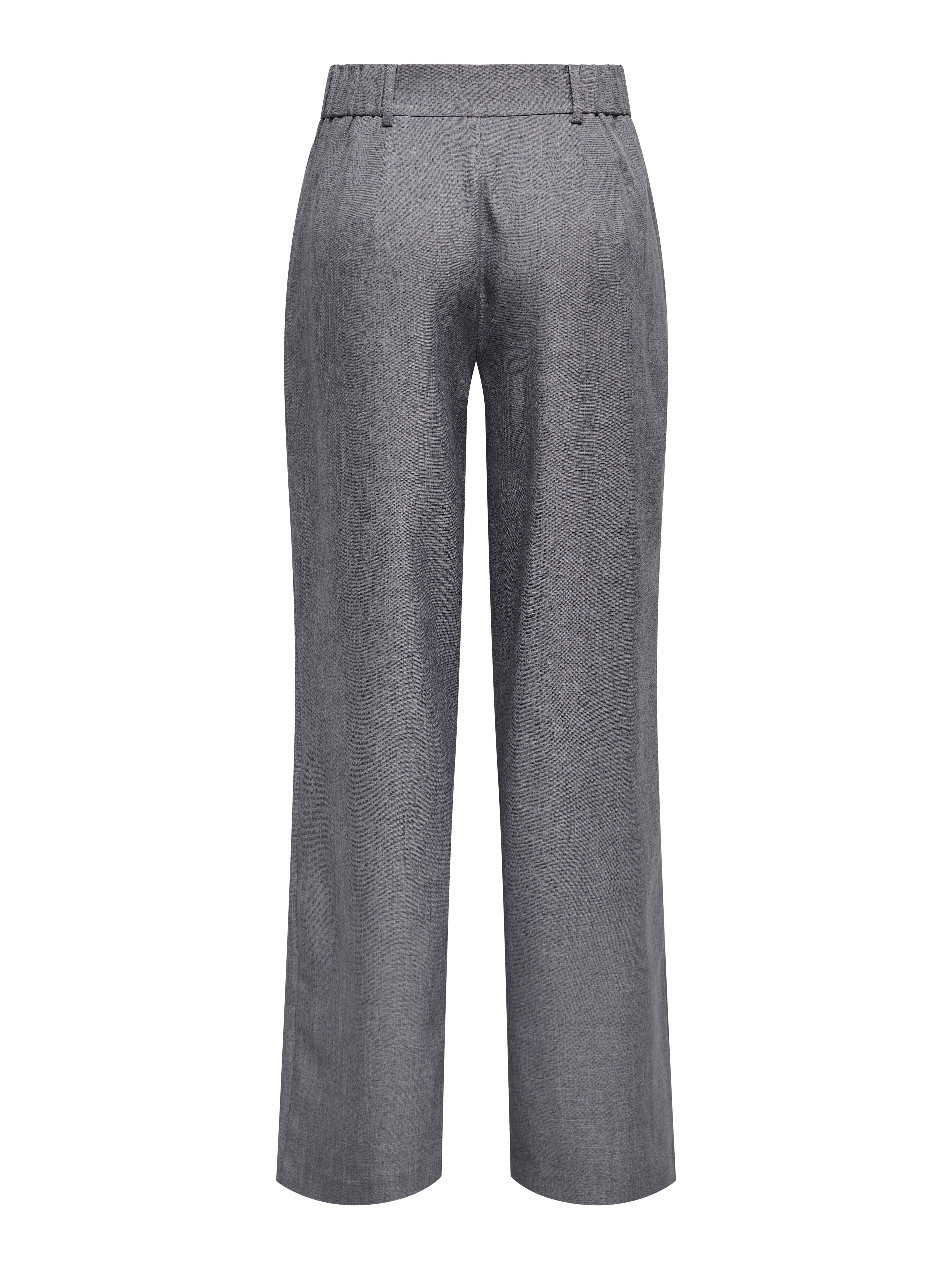 ONLLINDA Straight Fit Trousers | Medium Grey | ONLY®