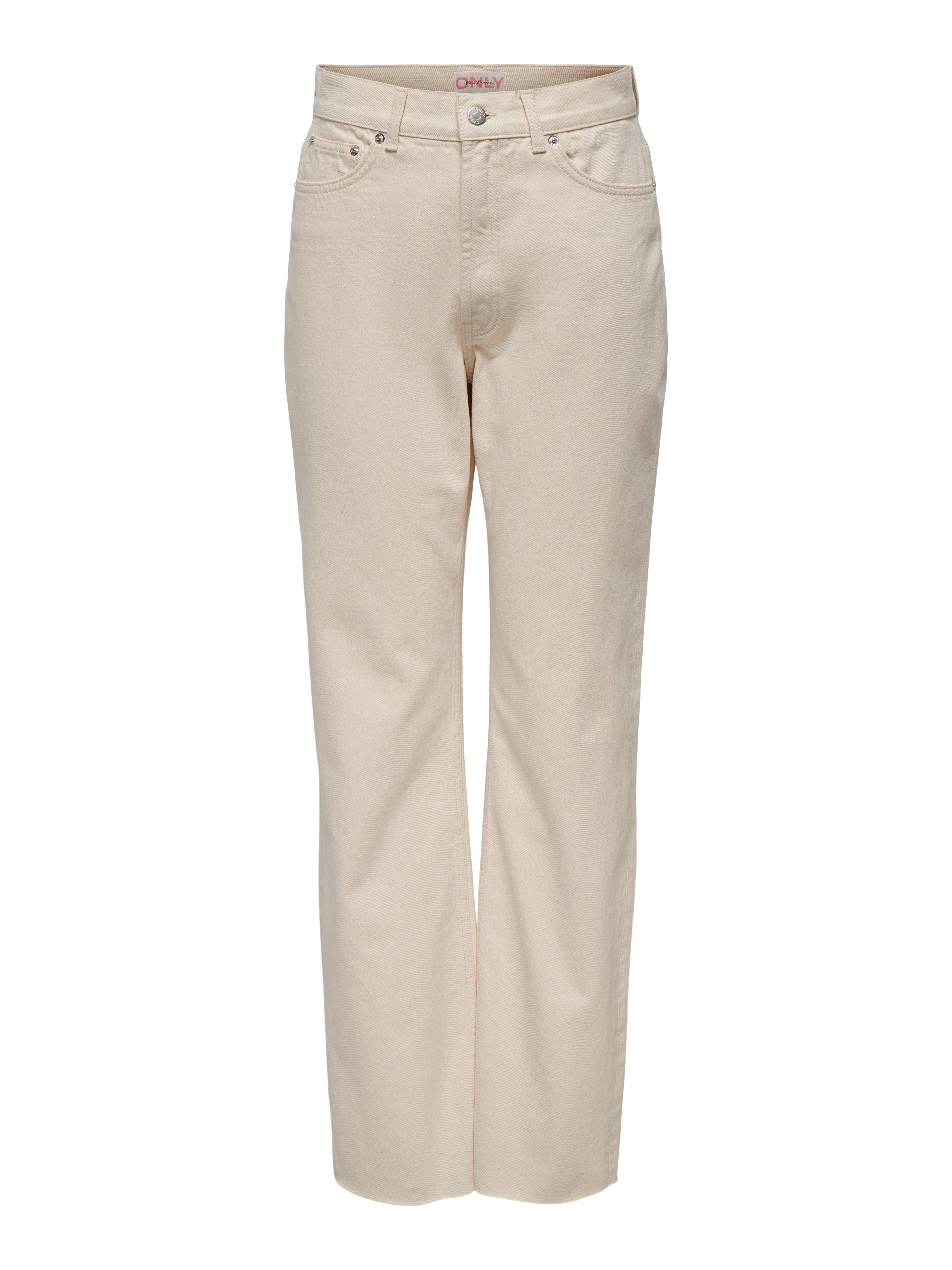 Thumbnail - Onlriley Hohe Taille Gerade Geschnitten Jeans