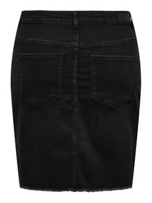 ONLY Mittlere Taille Midirock -Washed Black - 15336947