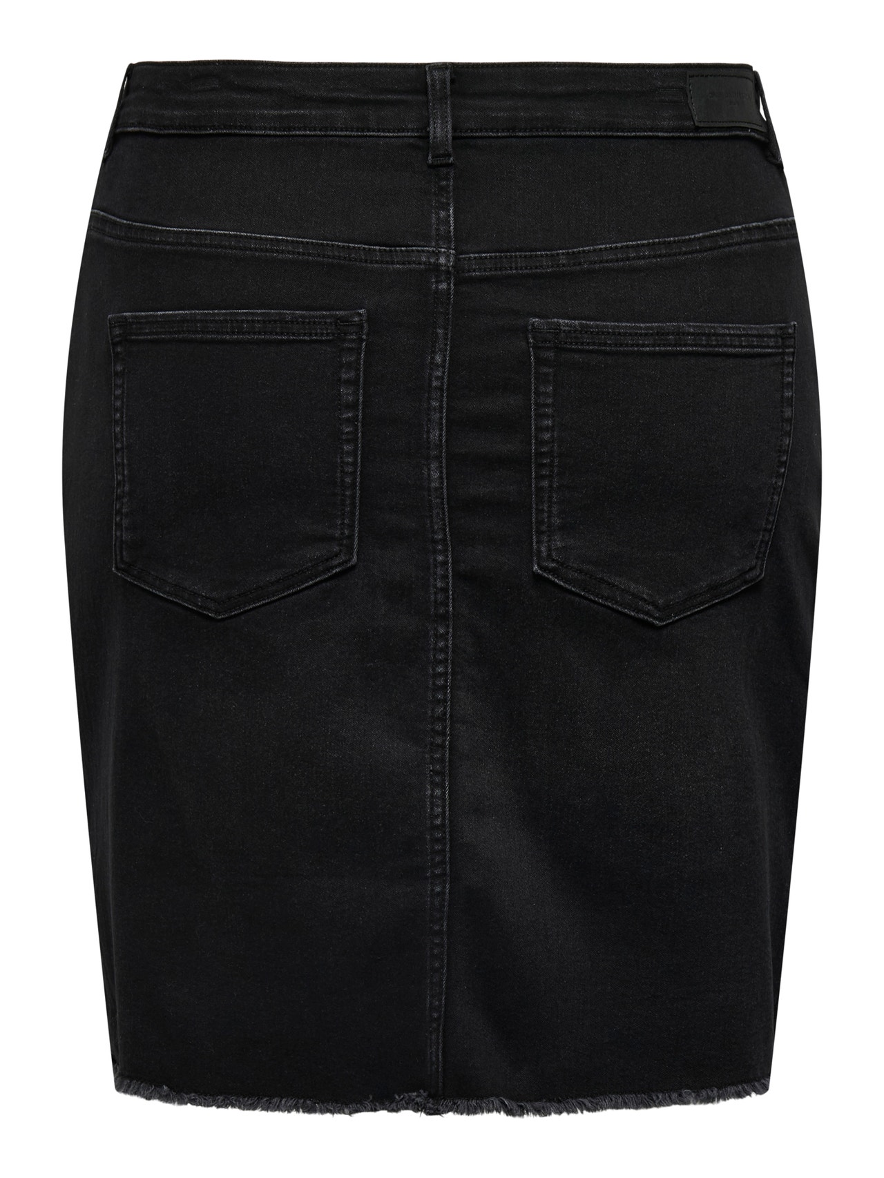 ONLY Mittlere Taille Midirock -Washed Black - 15336947