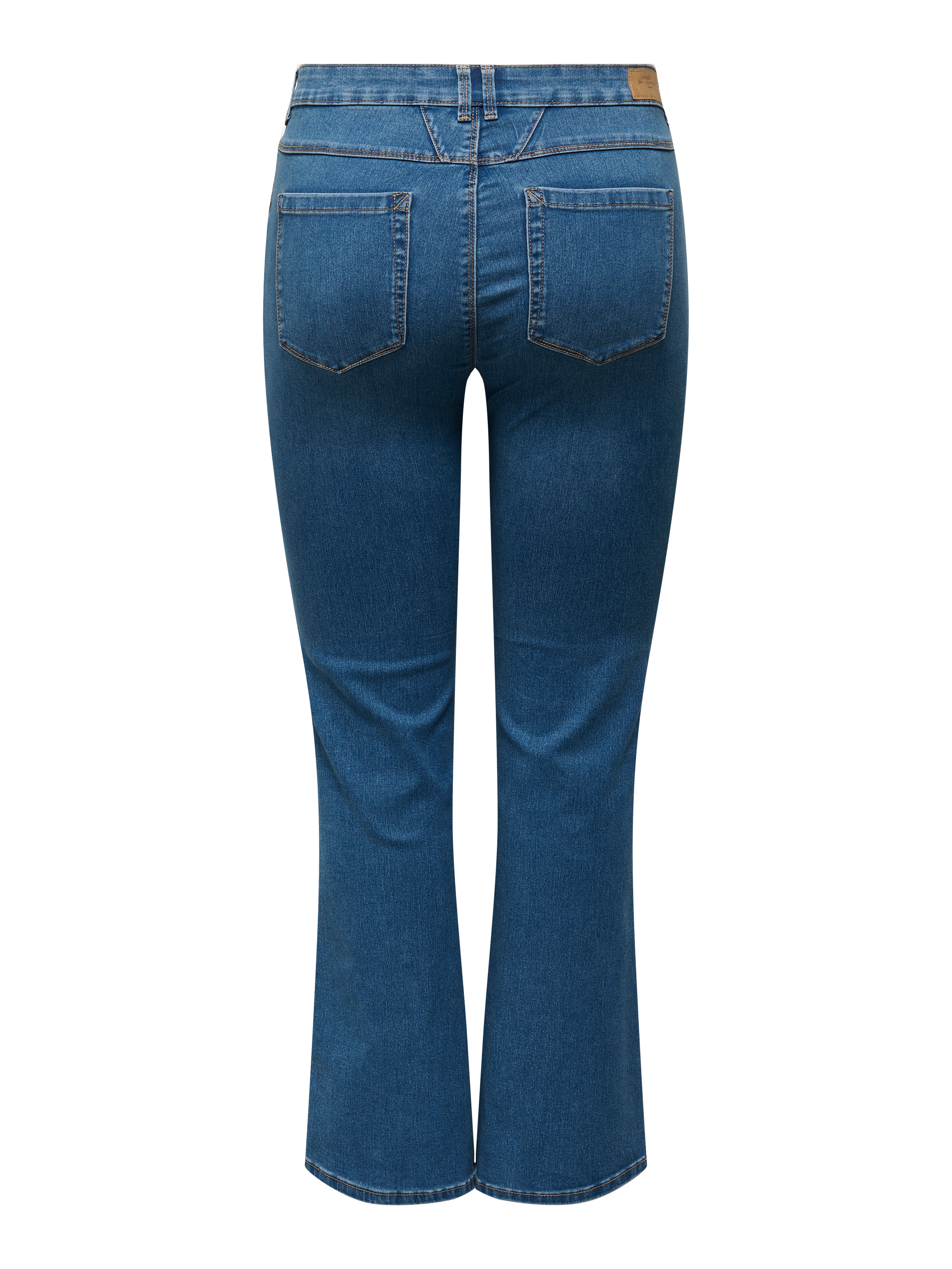 Thumbnail - Caraugusta Mittlere Taille Flared Jeans