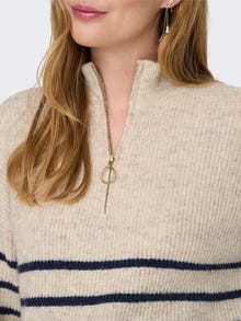 ONLY OLMTOKYO Pletený svetr -Pumice Stone - 15337167