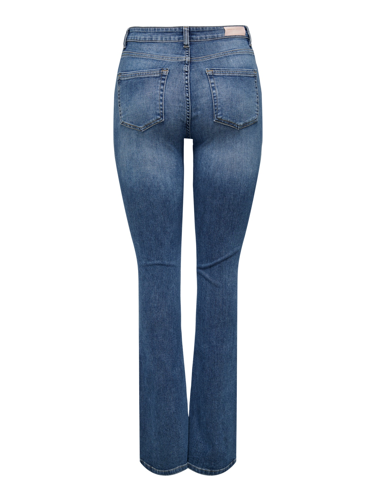 ONLY ONLBLUSH Flared Fit Jeans -Medium Blue Denim - 15337269