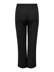 ONLY Curvy wide leg trousers -Black - 15337327
