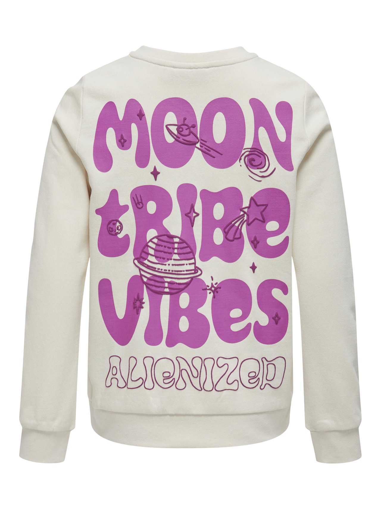 ONLY KOGROMANI Sweatshirt -Birch - 15337804