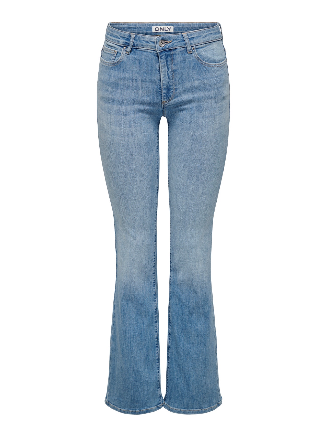 ONLY Alt laienev lõige Teksad -Light Blue Denim - 15337826