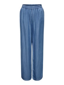 ONLY ONLCHARIS Straight fit Broeken -Medium Blue Denim - 15337938