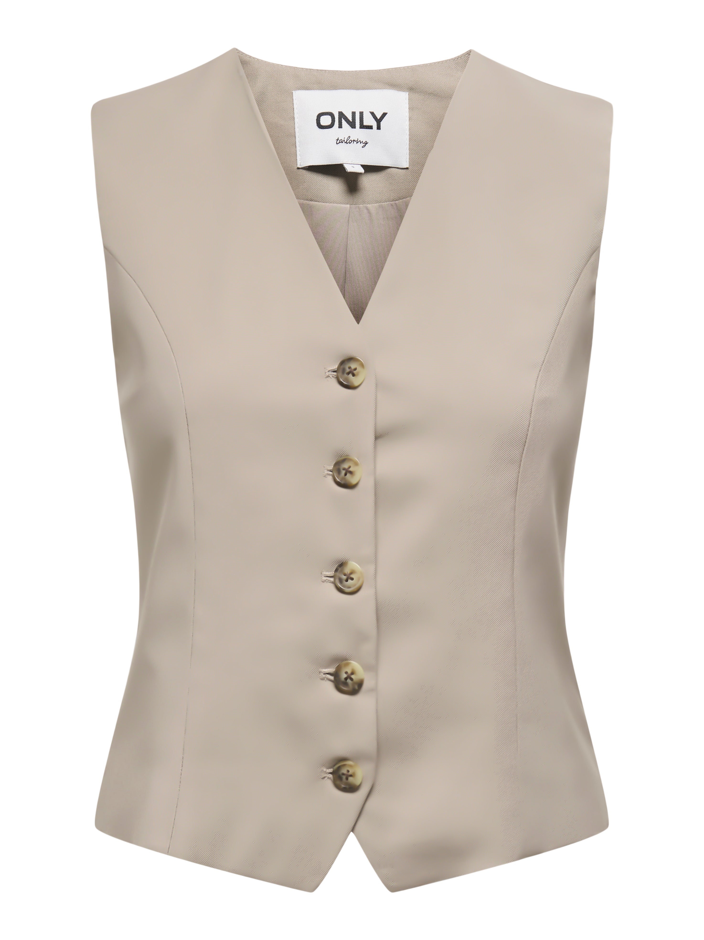 ONLY Damen Weste ONLIRIS-HATTIE - Anzugweste Aus Polyester Viskose Mix