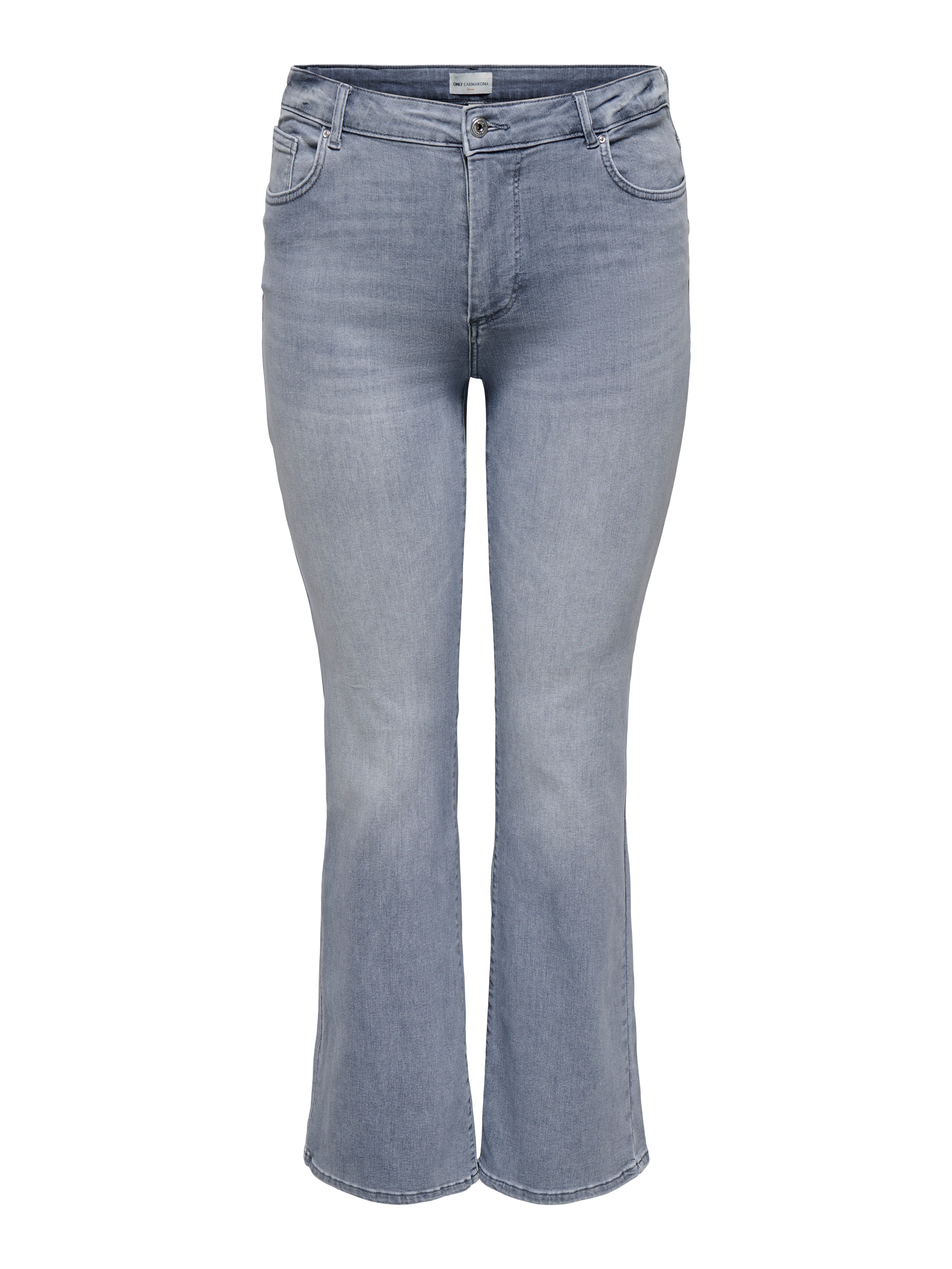 Thumbnail - Carwilly Hohe Taille Ausgestellt Jeans