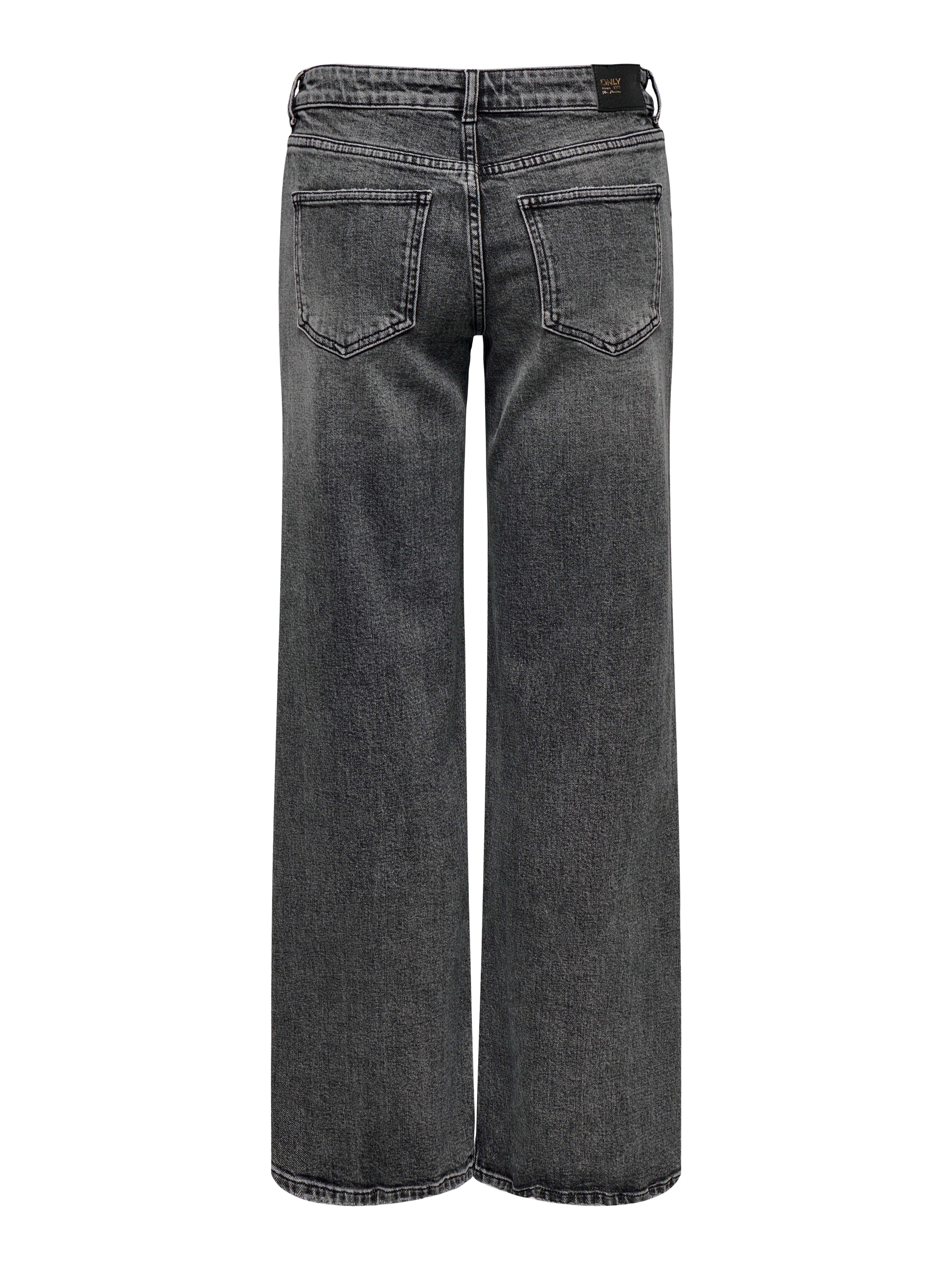 Thumbnail - Onljuicy Niedrige Taille Weiter Beinschnitt Jeans