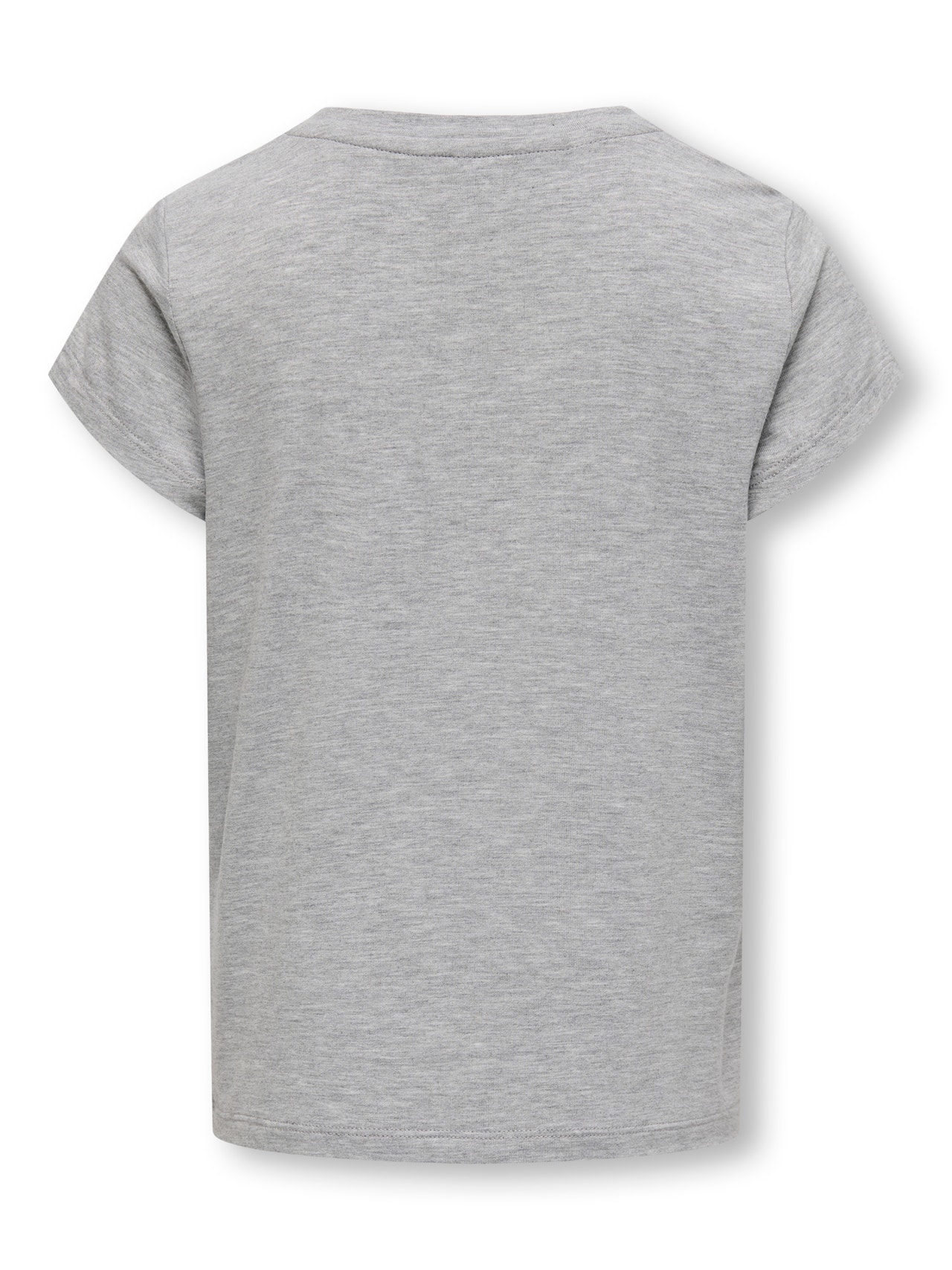 ONLY Regular fit O-pääntie T-paidat -Light Grey Melange - 15338113