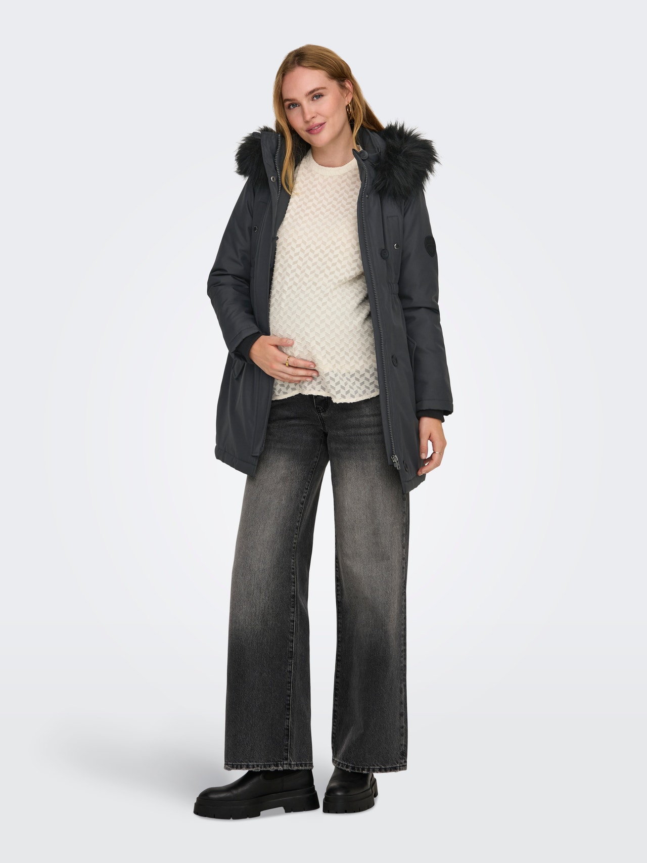 ONLY OLMIRIS Parka larga -Phantom - 15338122