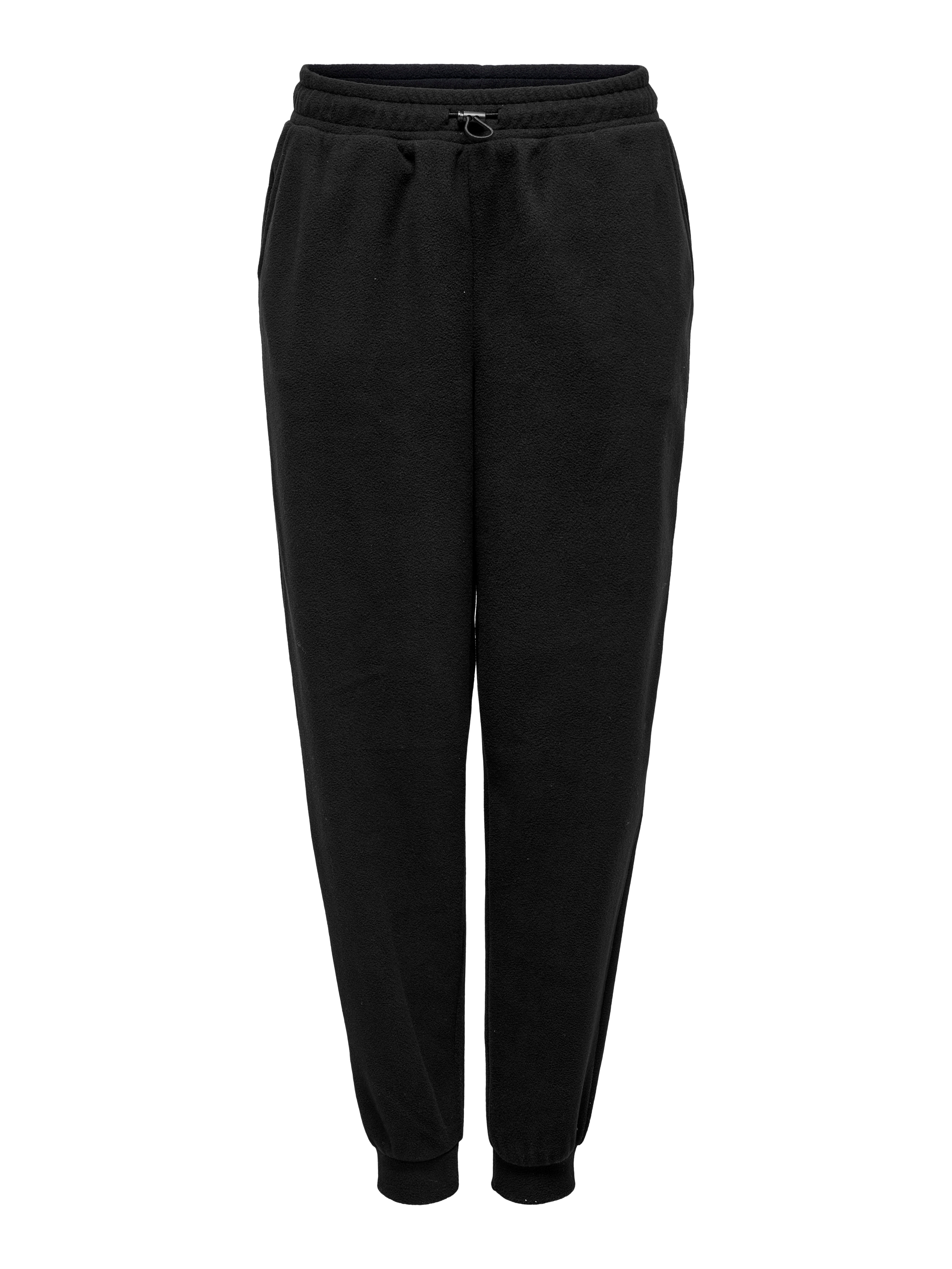 Thumbnail - Onpflee Fleece Hohe Taille Normal Geschnitten Jogginghose