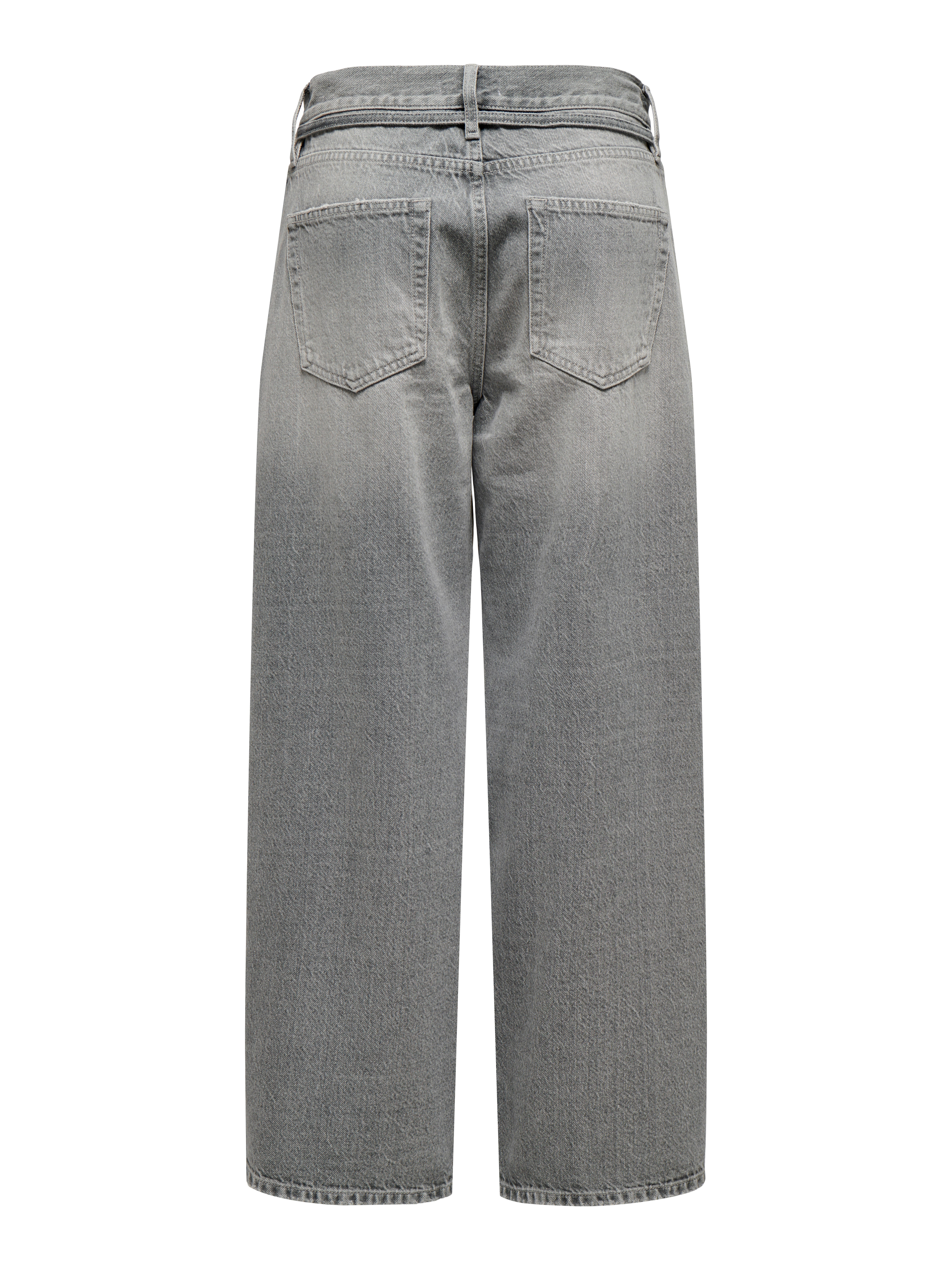 ONLGIANNA Mittlere Taille Ballon Schnitt Jeans | Mittelgrau | ONLY®