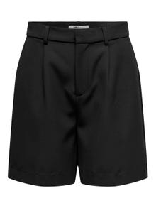 ONLY Classic tailored shorts -Black - 15338287