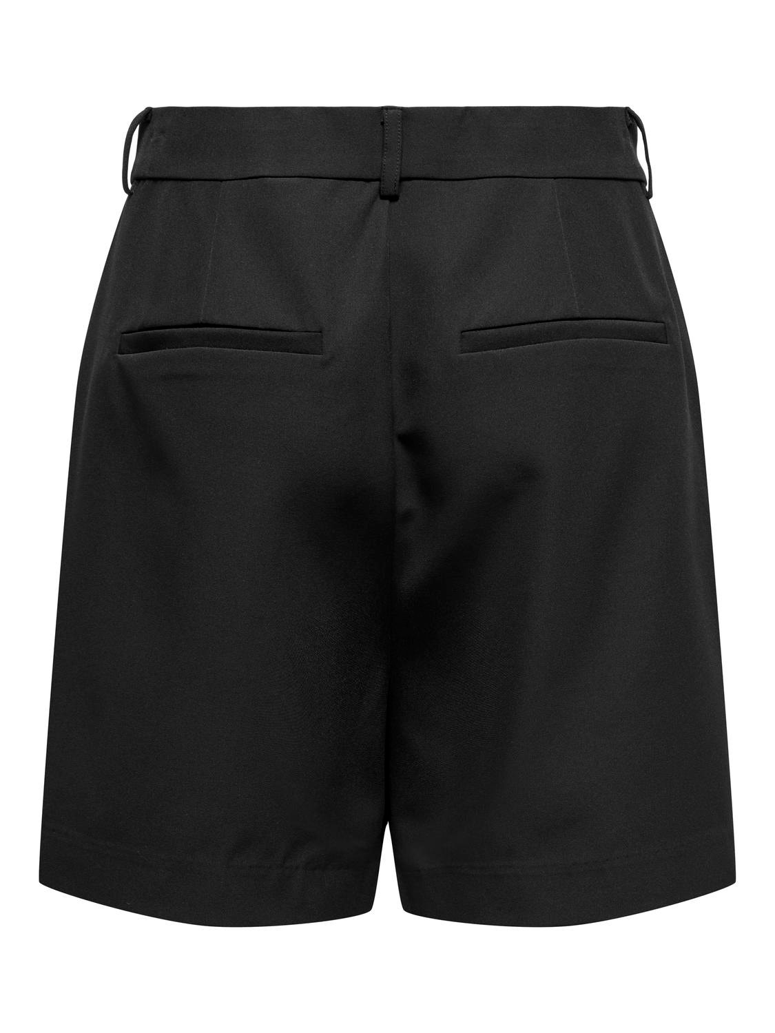 ONLY Classic tailored shorts -Black - 15338287