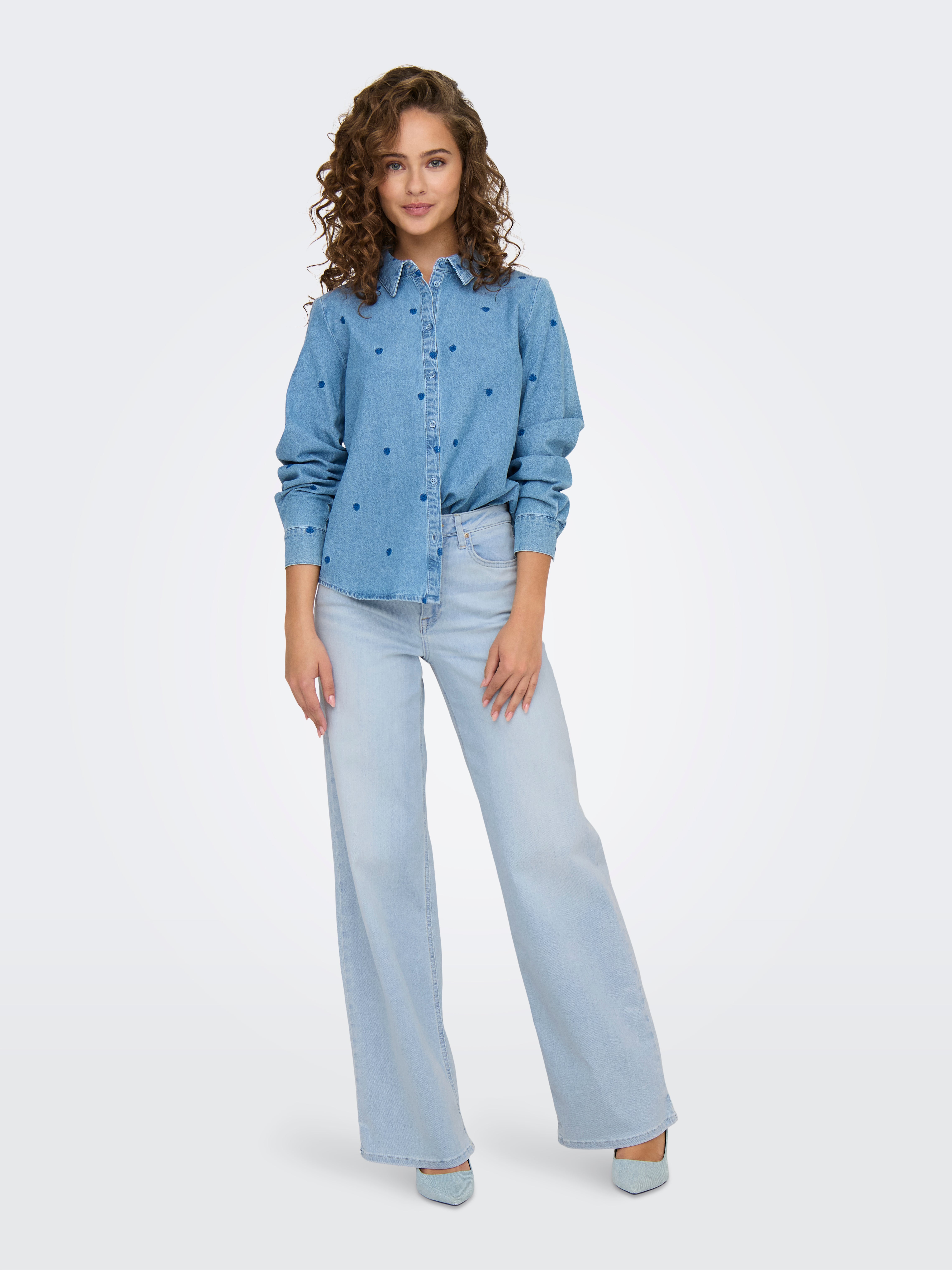【2plan】Logan Basic Wide Denim Pants Indigo Baggy Jeans | Match Denim