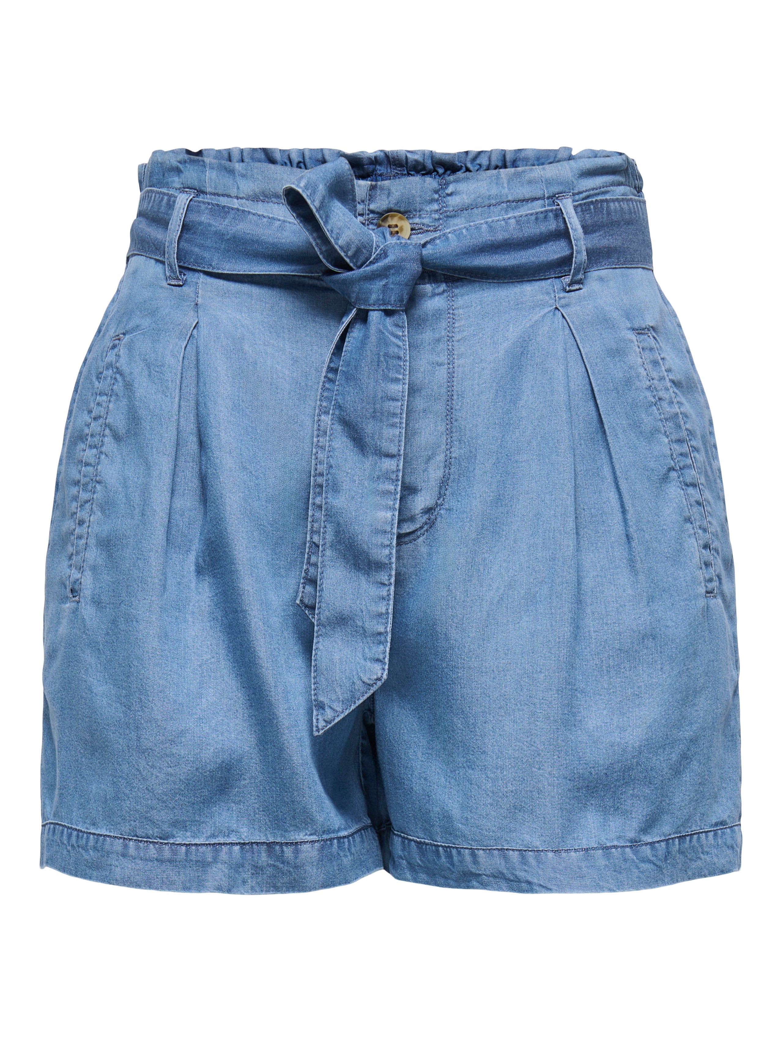Thumbnail - Onlcharis Hohe Taille Normal Geschnitten Shorts
