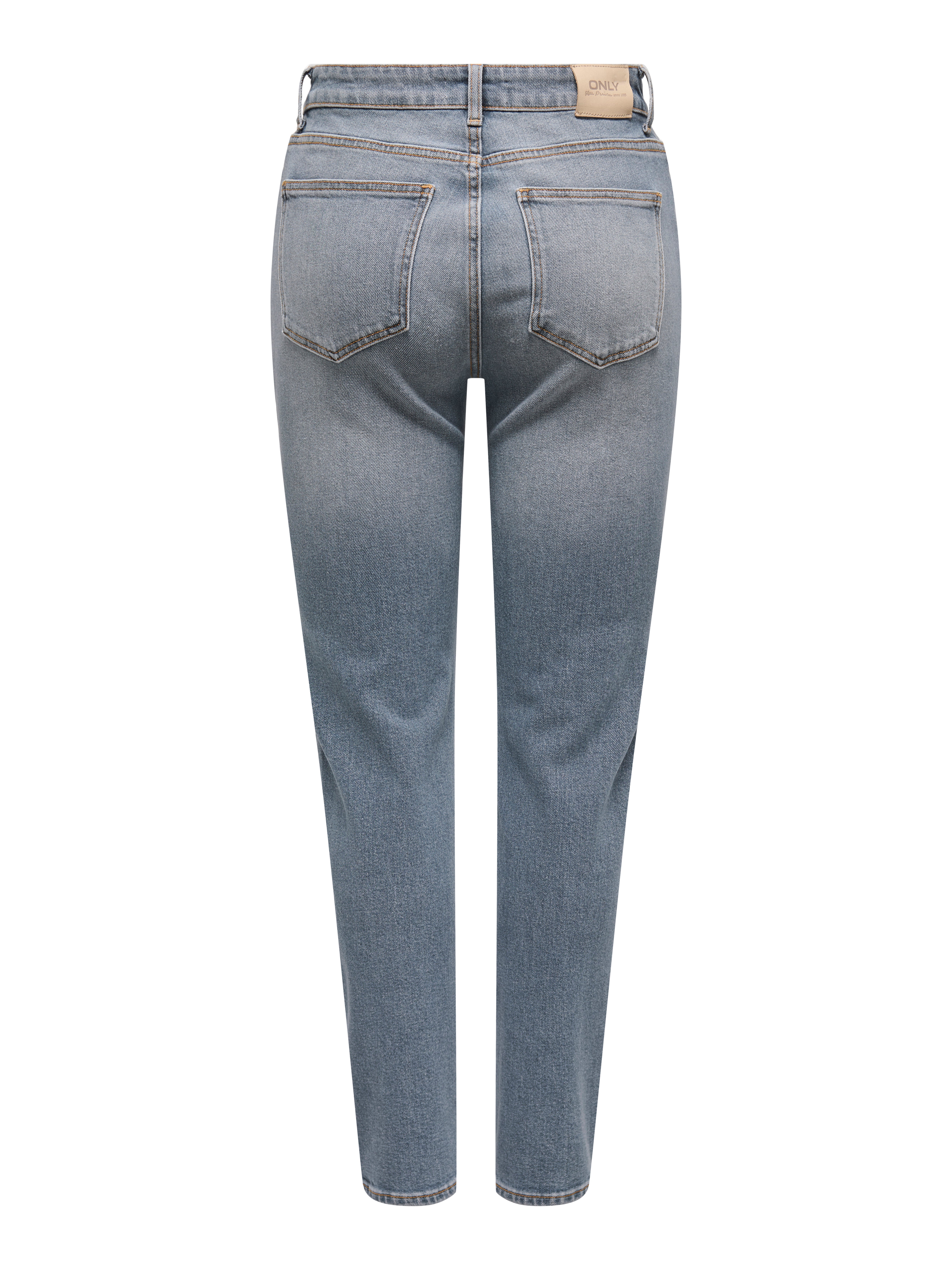 Thumbnail - Onlemily Hohe Taille Gerade Geschnitten Jeans