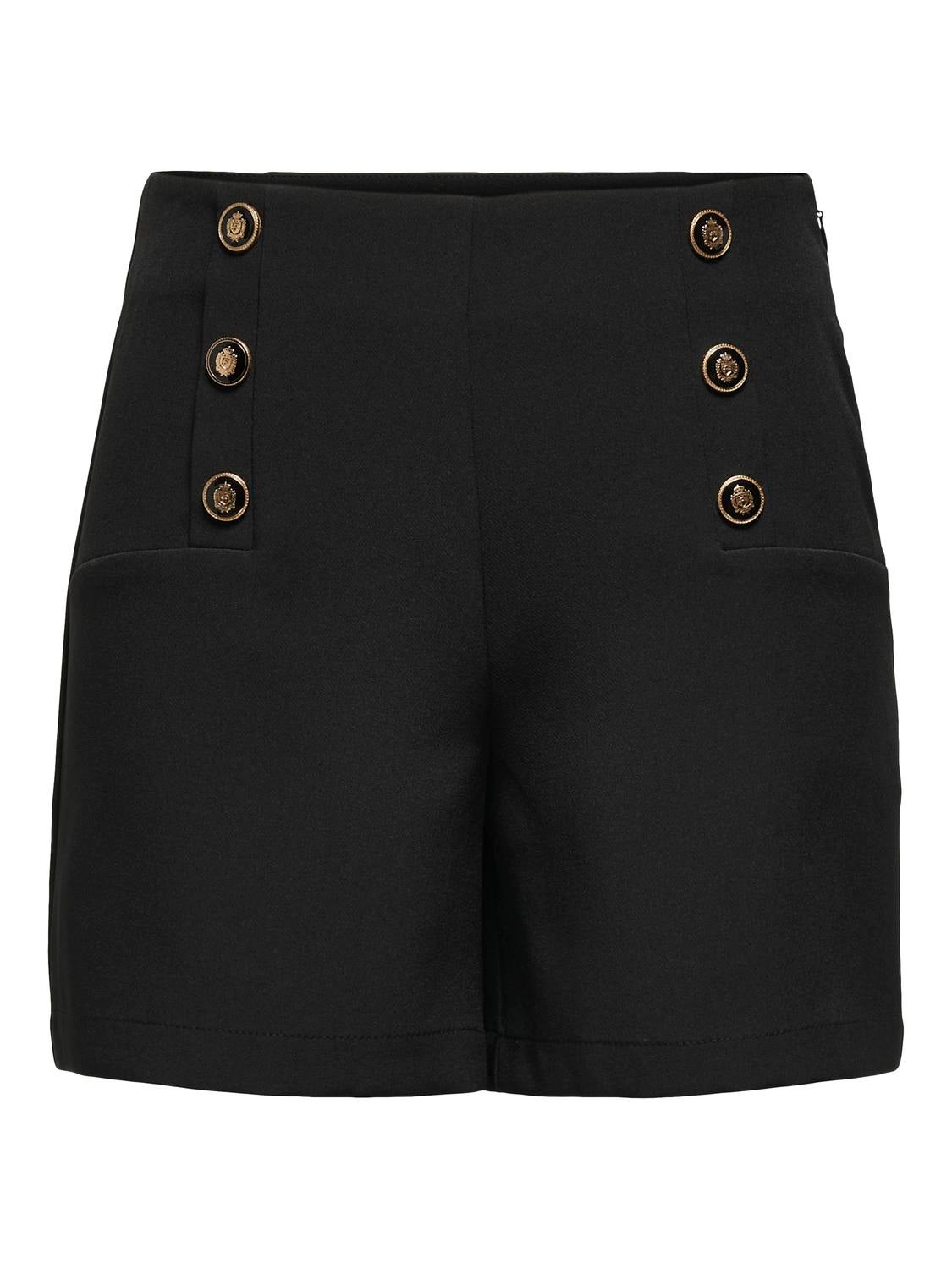 Thumbnail - Onlelly Hohe Taille Normal Geschnitten Shorts
