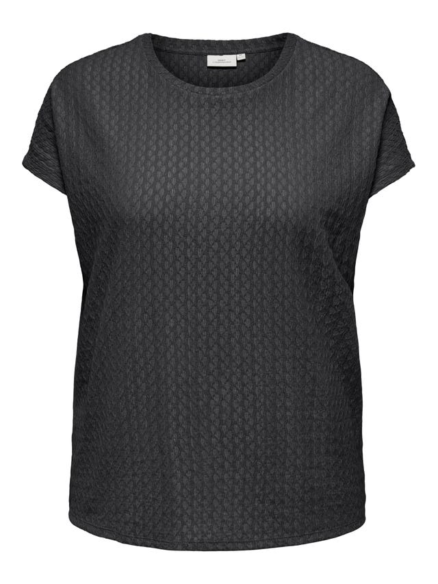 ONLY Curvy o-neck t-shirt - 15338356