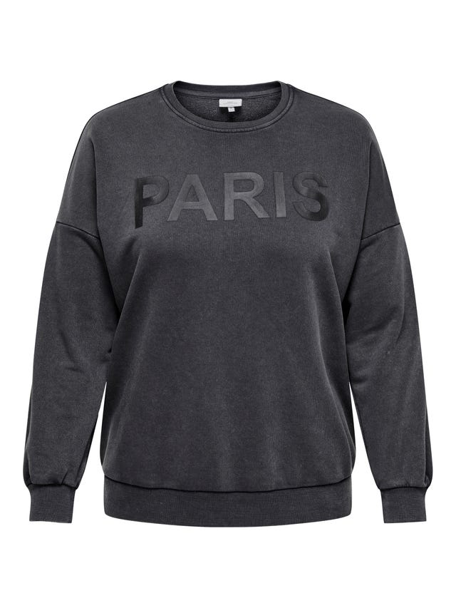 ONLY Normal passform O-ringning Sweatshirt - 15338431